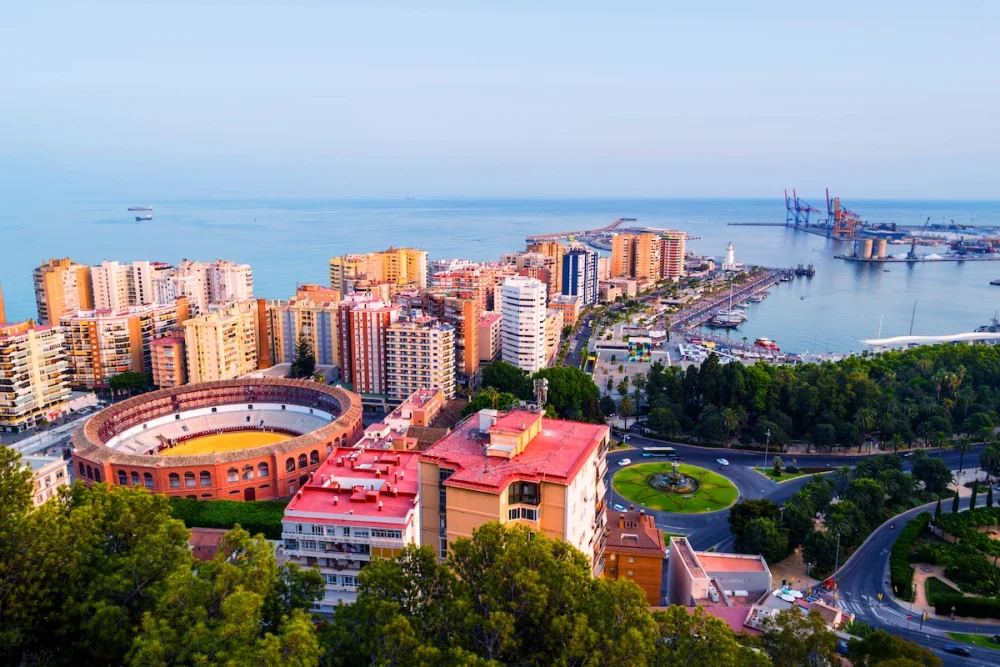Malaga is a great place for remote workers as it's so sunny!